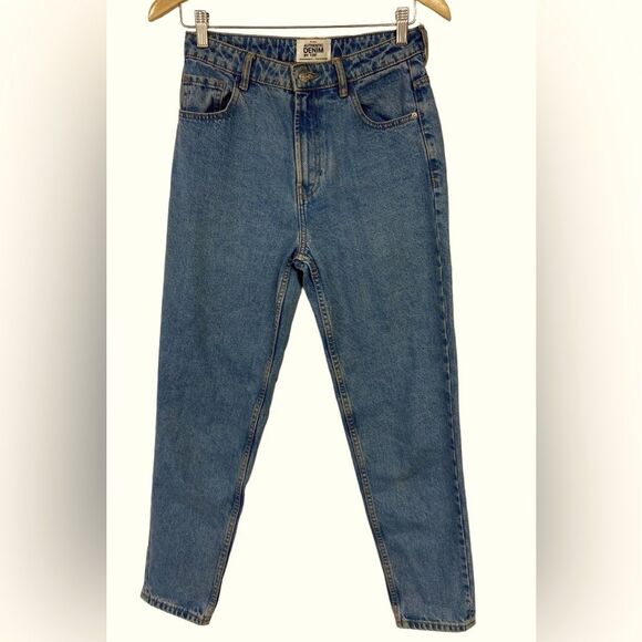 Zara Authentic Denim By TRF Trafaluc Straight Leg Size 4 - Picture 1 of 10